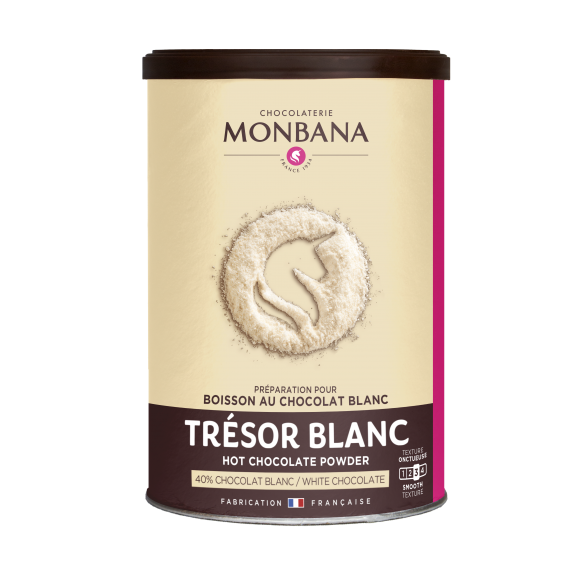 MONBANA - Chocolat en poudre "Trésor de chocolat blanc" - Ma boutique