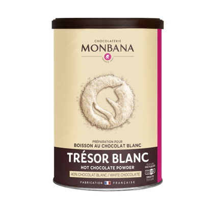 MONBANA - Chocolat en poudre "Trésor de chocolat blanc" - Ma boutique