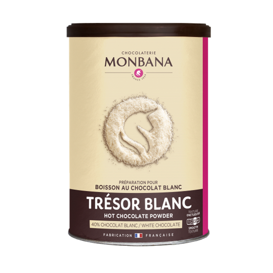 MONBANA - Chocolat en poudre "Trésor de chocolat blanc" - Ma boutique