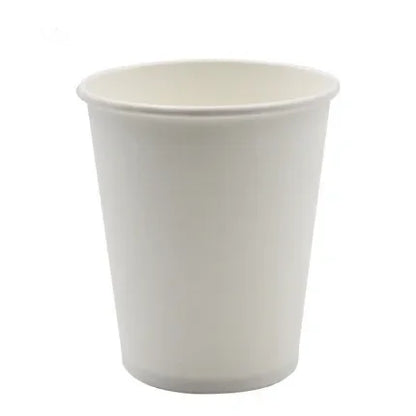 Tasse standard en papier blanc pur, tasse à lait de poulet, café, thé, fournitures de fête, accessoires pour boire, 100 ml, 250 pièces par paquet