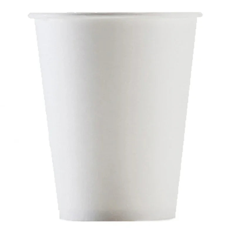 Tasse standard en papier blanc pur, tasse à lait de poulet, café, thé, fournitures de fête, accessoires pour boire, 100 ml, 250 pièces par paquet