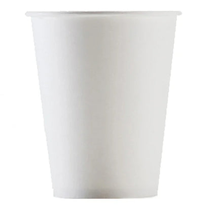 Tasse standard en papier blanc pur, tasse à lait de poulet, café, thé, fournitures de fête, accessoires pour boire, 100 ml, 250 pièces par paquet