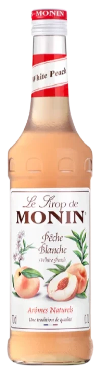 Sirop Monin de Pêche Blanche - Ma boutique